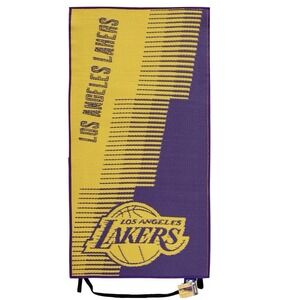 NBA Los‎ Angeles Lakers LA Plastic Summer Beach Mat 35x70 Basketball NWT  RARE